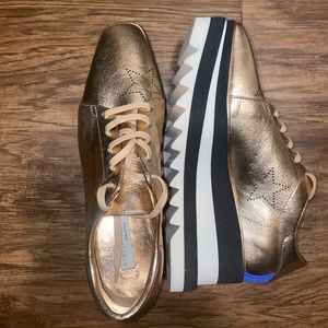 Stella McCartney Shoes Sneaker ELYSE Woman Gold